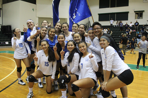 Congratulations to the Lady Royals and Coaches Rabago and Stanley - IIAAG 2018 Volleyball Champions!