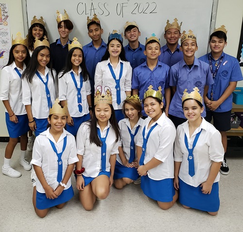 In continued celebration of our 50th Jubilee, students wore crowns on October 12, 2018, the 50th day of the school year.